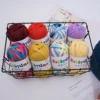 Crochet Knitting Tape Thick Cloth Fabric Strip Yarn 100%Polyester Craft for Hand Knitting Crochet Cushion Blanket Low Elasticity 1