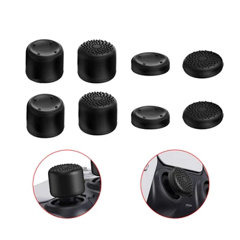 8 pz Analogico Thumb Stick Grip Cap per PS5 PS4 PS3 Xbox 360 Controller Silicone Altezza Joystick Copertura Thumbsticks Accessori di Gioco 1