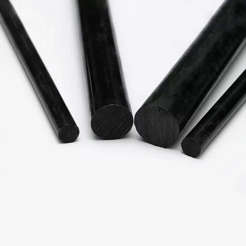 Barre Ronde PA6 En Polyamide 50 Mm Longueur 250