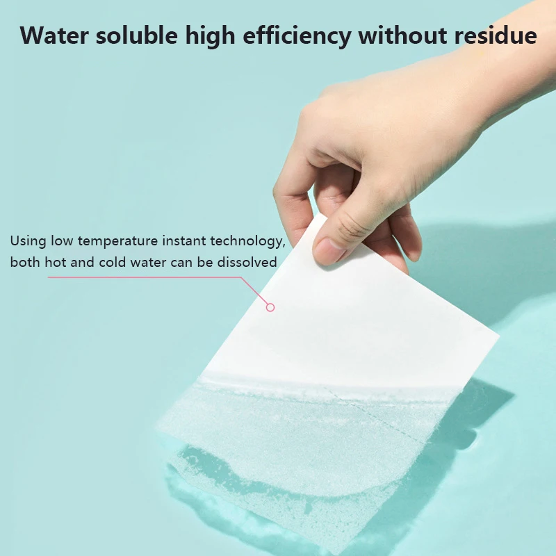 30pcs Laundry Tablets Concentrated Washing Powder Laundry Soap Washing Machine Clothing Strong Cleaning Sheets Detergent