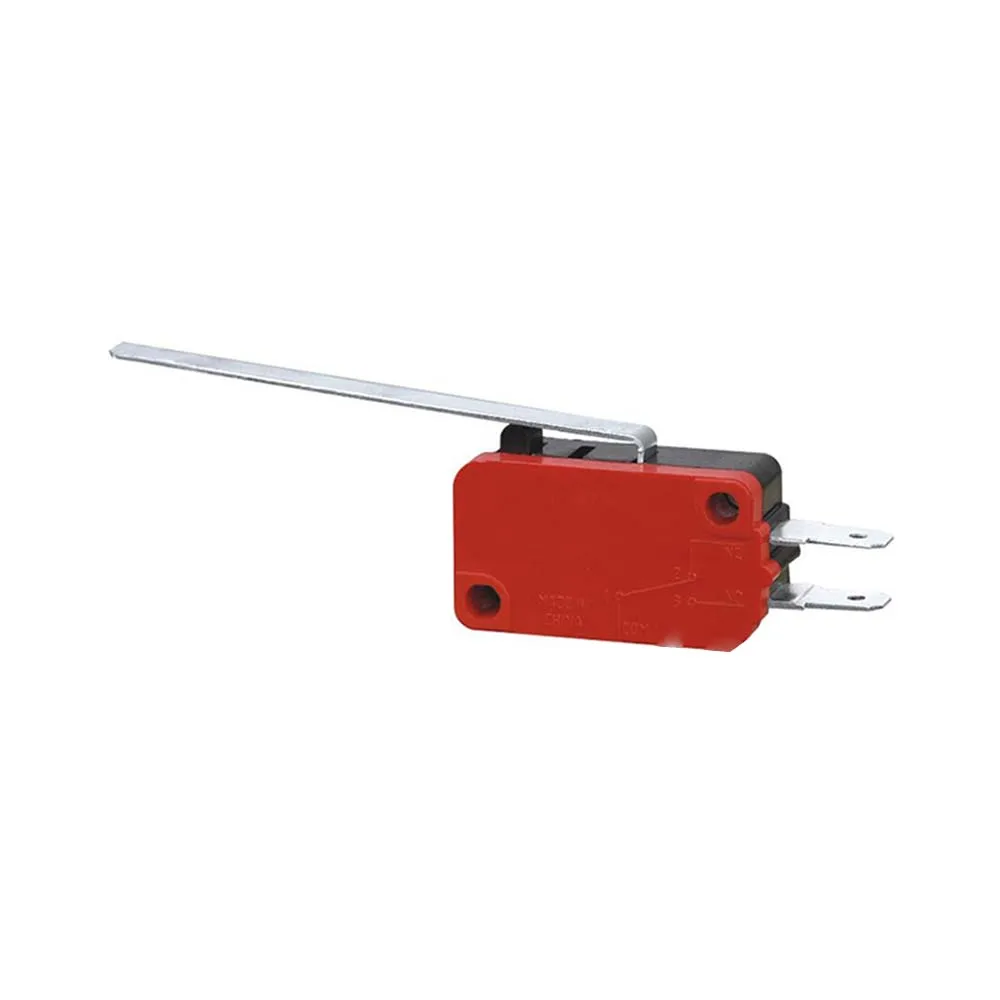 

RENEW RV-163-1C25 V-153-1C25 16A 250V 380Vmicro switch with long lever push off switch door switch Limit Switch