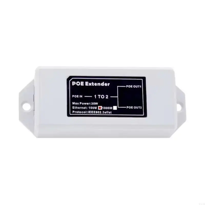 IPCameras 액세스 포인트용 W3JD 이더넷 PoE 확장기 PoE 리피터 100Mbps 30W RJ45