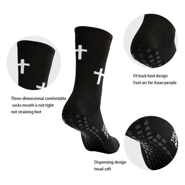 New Men Women Sports Football Socks Tube Wear-resistant Non-slip Outdoor Sports Cycling Socks Soccer Basketball Socks 4