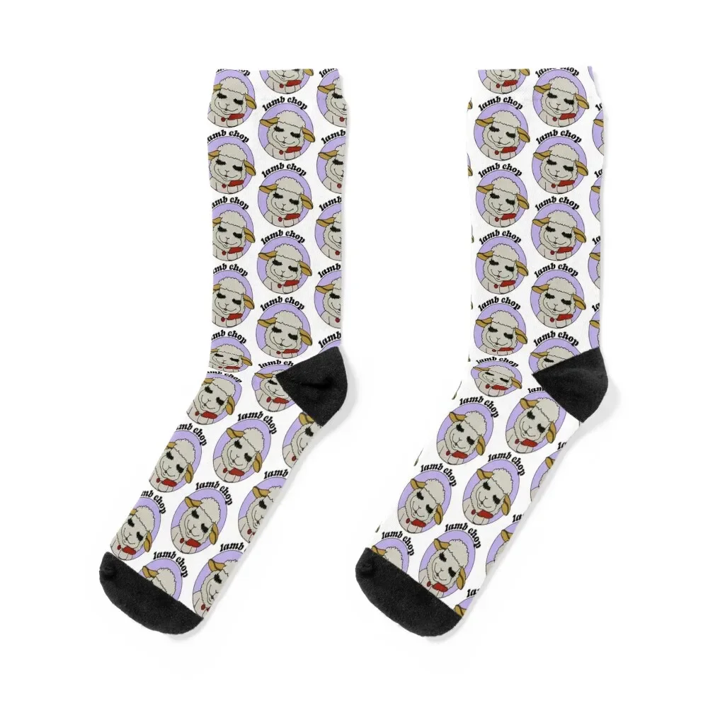 

Lambchop Art Socks Crossfit retro sports and leisure Male Socks Women's