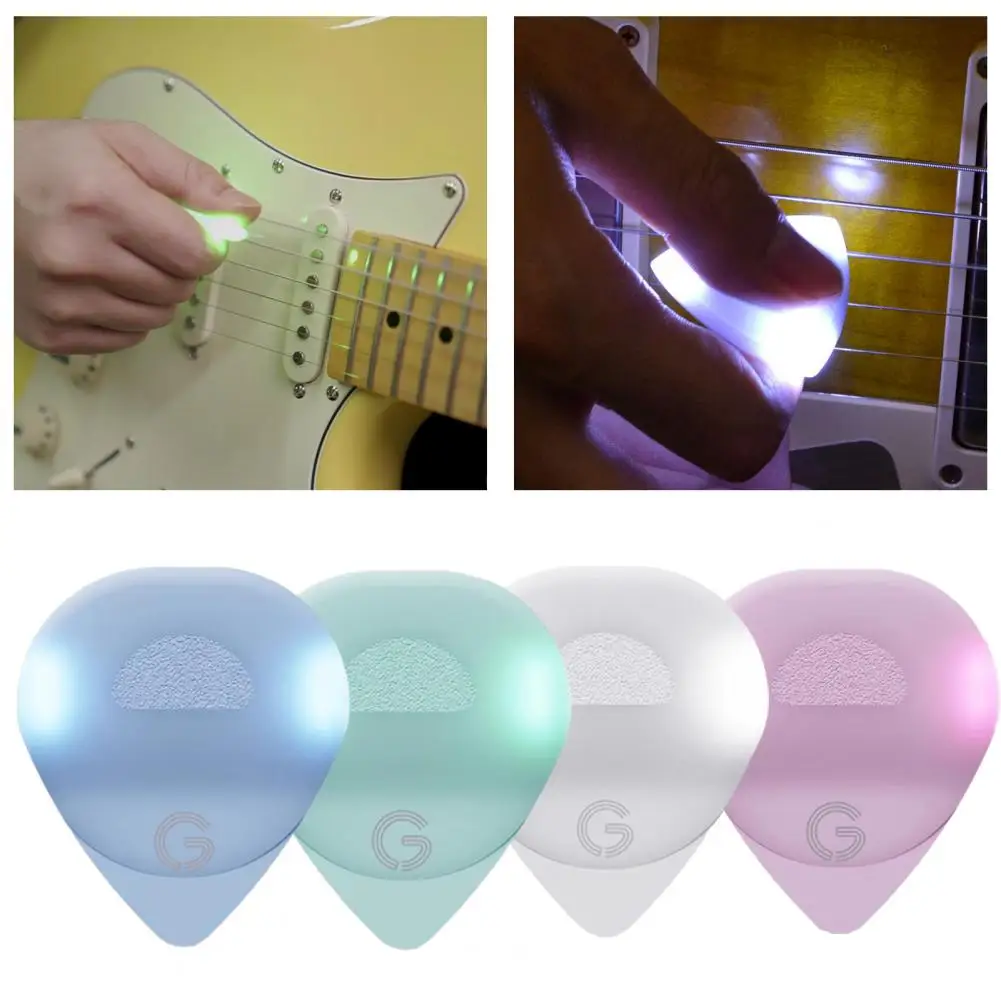 

Набор для гитары, со светодиодной подсветкой, Plectrum, 0,58/1,0 мм