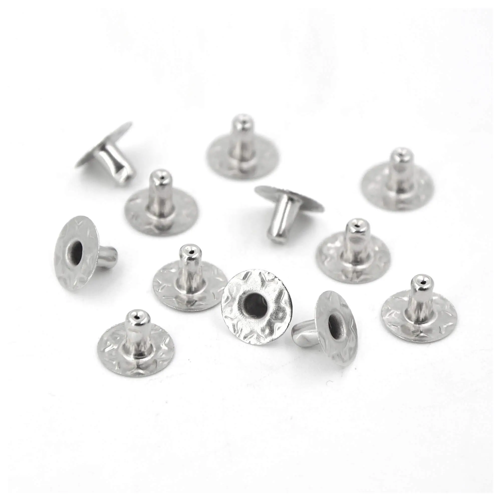 Kalaso #655 #633 #831 50sets 10mm 12.5mm 15mm stainless steel Press Studs Sewing Snap Buttons Fasteners Craft Diy Supplies 5