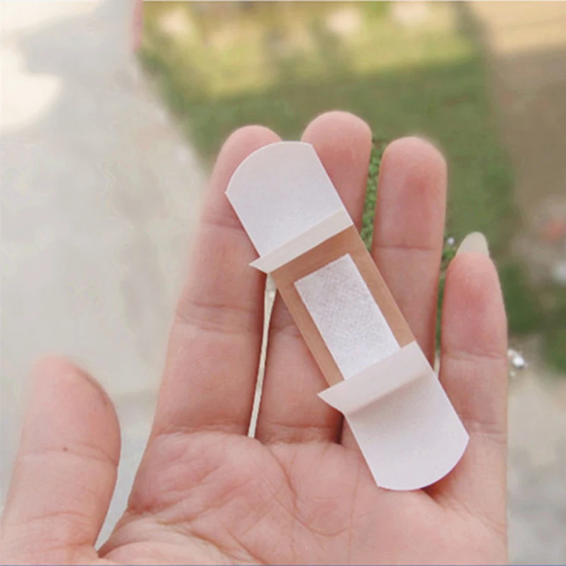 100Pcs/lot Baby Band Aids Waterproof Breathable Cushion Self-Adhesive Plaster Hemostasis Sticker First Aid Bandages for Kids