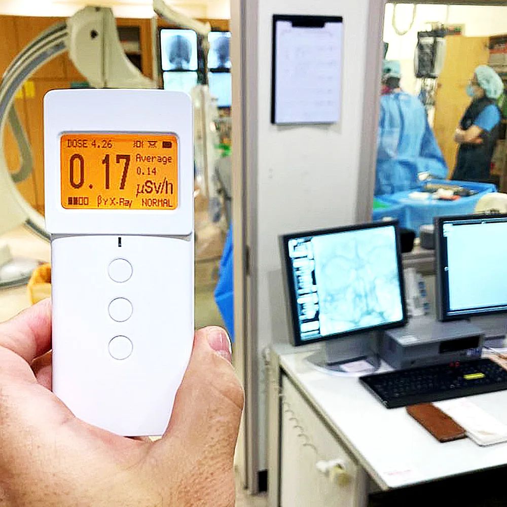 New Upgrade KB6011 Geiger Counter Nuclear Radiation Detector Personal Dosimeter Marble Detectors Beta Gamma X-ray Tester