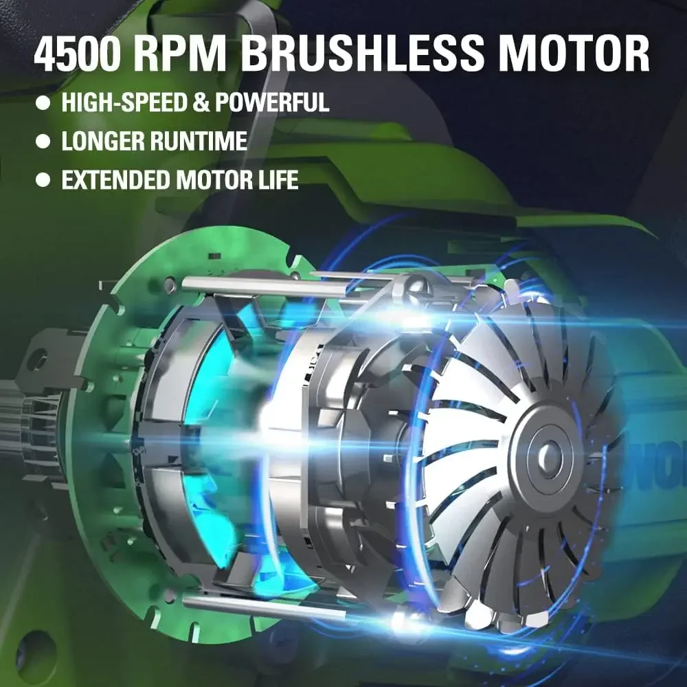 Greenworks 24V 7-1/4'' Circular Saw Brushless Cordless, with 4Ah Battery and 2A Charger