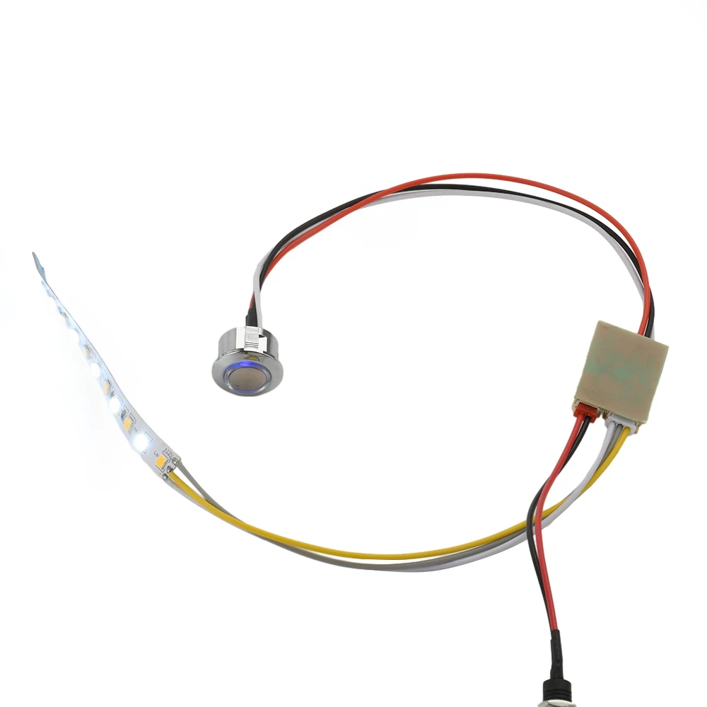 Led Module Network Red Style River Table Air Separation Touch Induction Switch 3v-24v Touch Induction Cellular Coil Light Strip