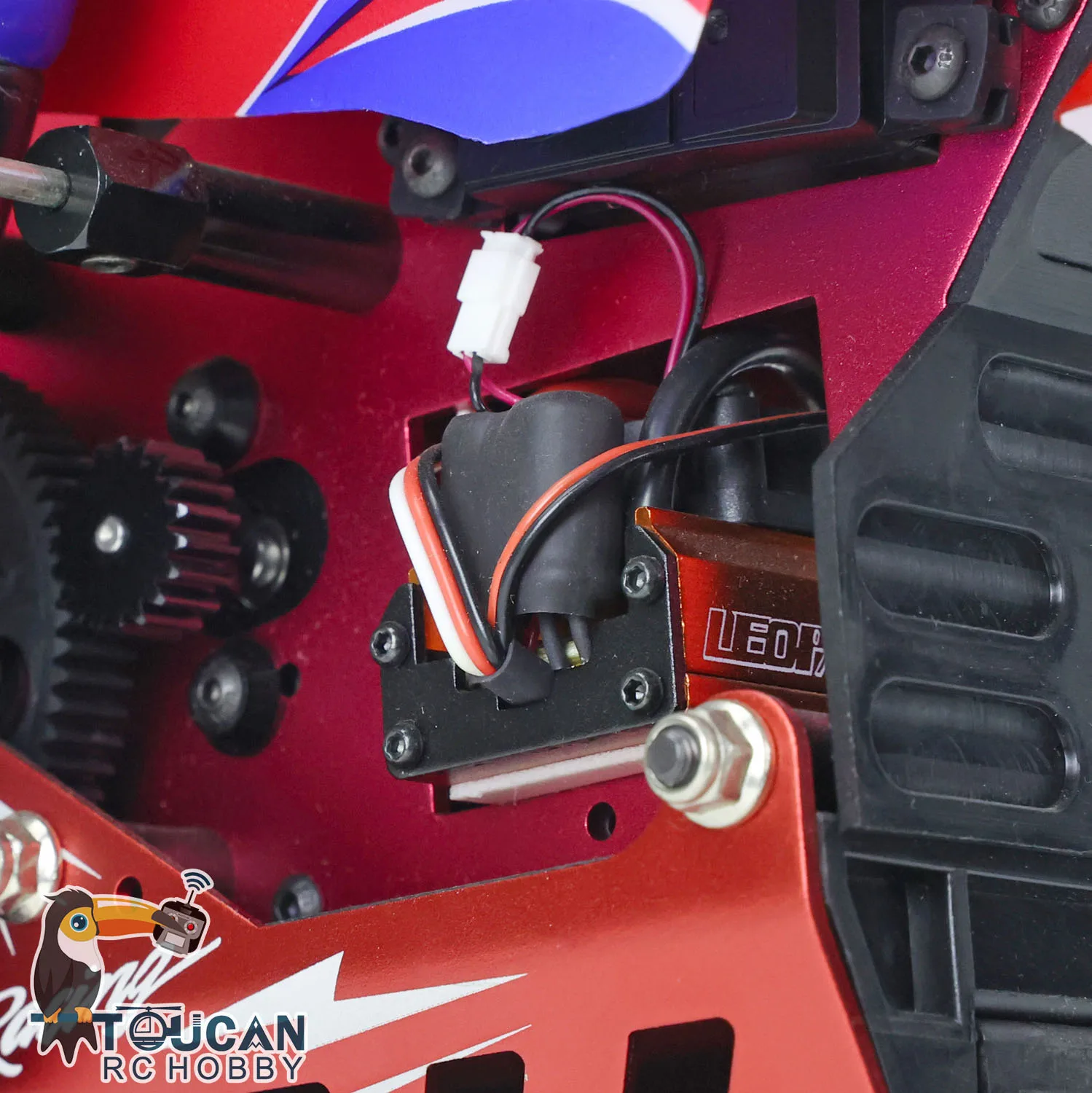 RC Super Rider RTR Sr5 motocicleta roja Skyrc 1/4 Control remoto FS GT2 cargador de batería de motocicleta modelo juguete para regalo TH02600