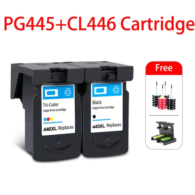 Compatible Refillable Ink Cartridge For Canon 445 446 PG445 CL446.