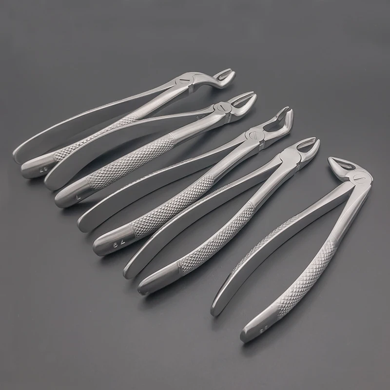 10pcs/set Adult Tooth Extracting Forceps ,7pcs/set Children Teeth Extraction Forcep Surgical Dental Tools Dentistry Instruments Sa1cbc4bf3e69405086f8ae424e2356c0k