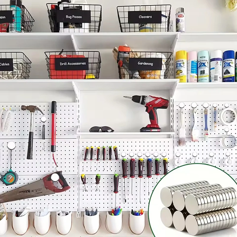 Ultra-Strong Round Magnet for Home, Office, and Craft Decor