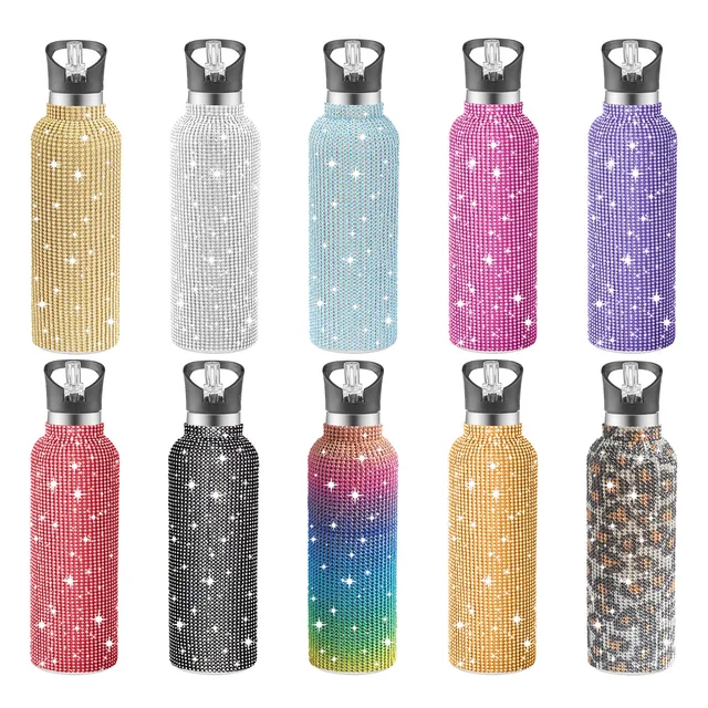 350/500/750ML Tumble Insulated Cup Sport Vacuum Flask Stainless Steel Large Capacity Portable Water Bottle Girl Gift Cup
