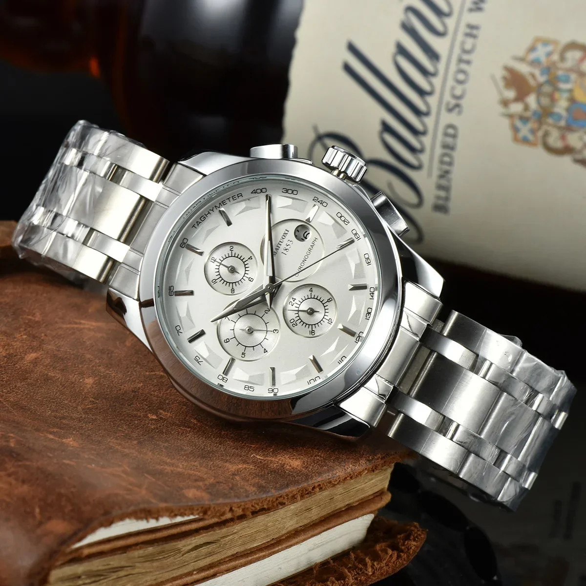 

Top Luxury Big Original Brand Fashion Waterproof Watches Automatic Machinery Watch Men Clocks Wristwatches for Men's AAA Relogio
