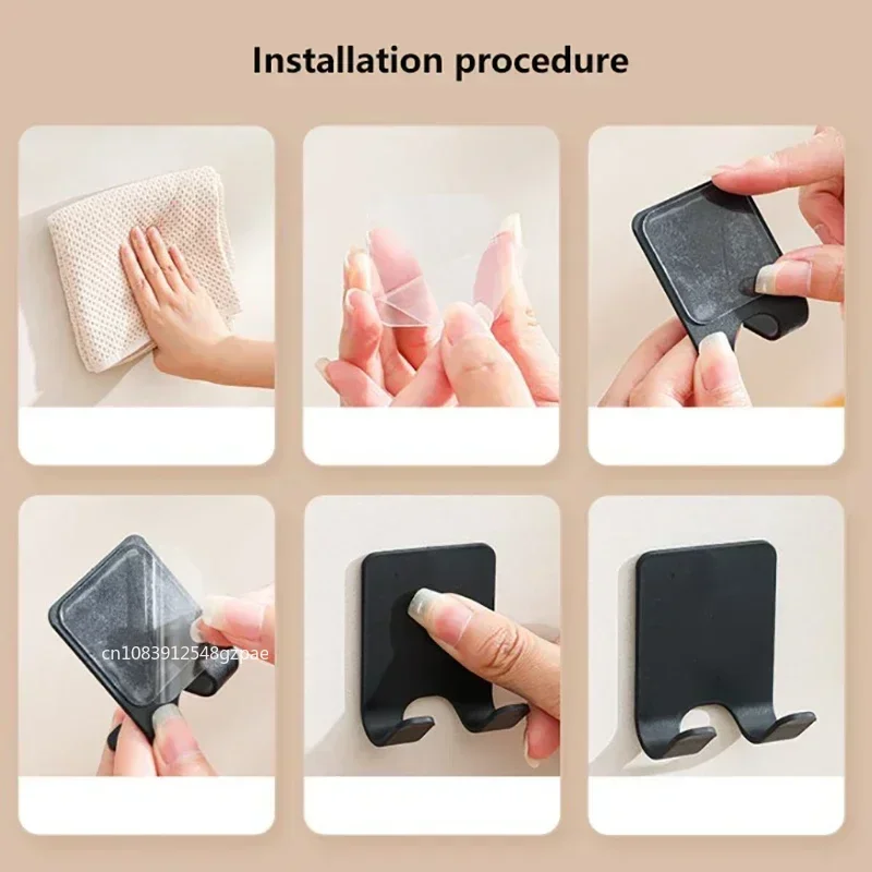 Shaving Razor Holder Plastics Multi-function Men Storage Hook Wall Shelf Rack Bathroom Kitchen Accessory
