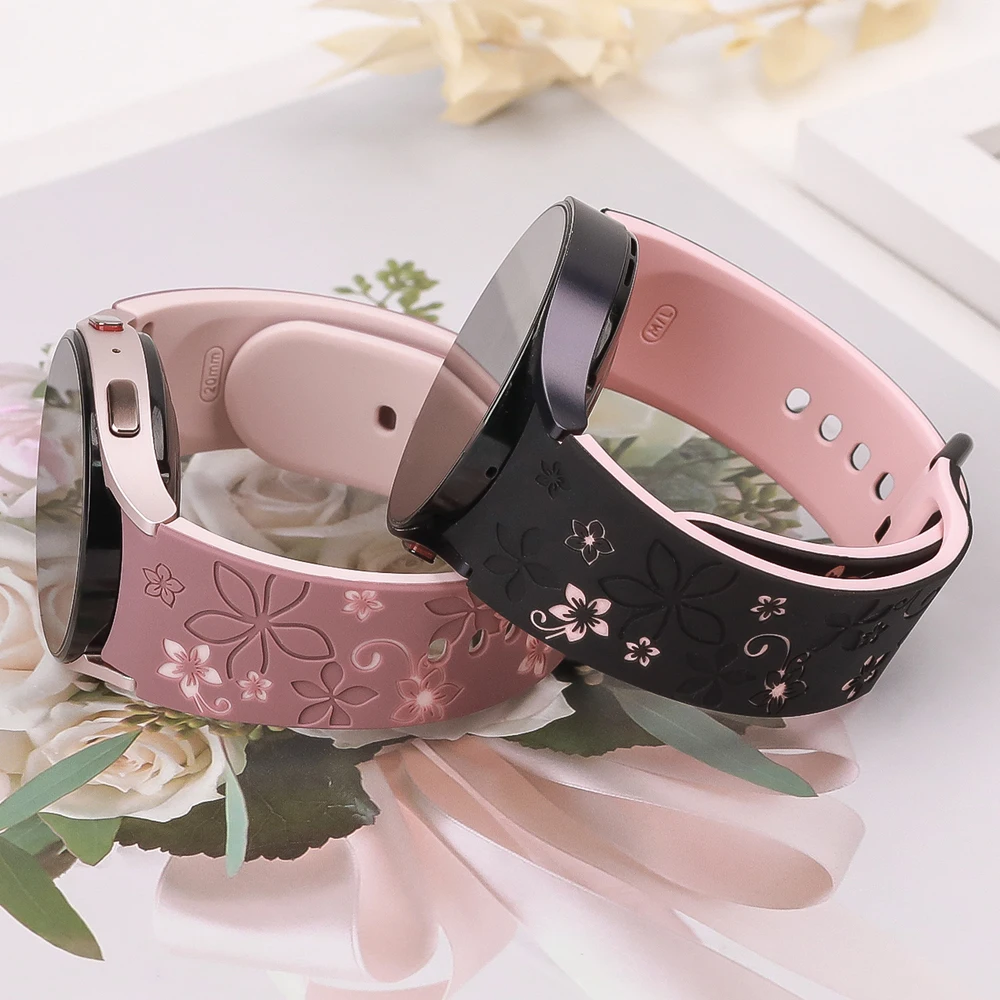 Engraved Silicone Sport Bracelet - No Gaps Band