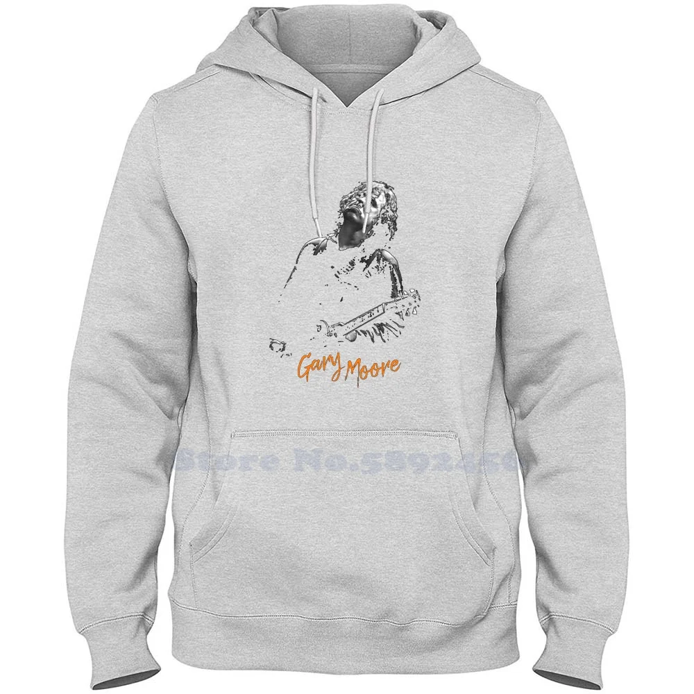 Gary Moore Parisienne Walkways Felpa A Maniche Lunghe Casual 100% Cotone Felpa Con Cappuccio
