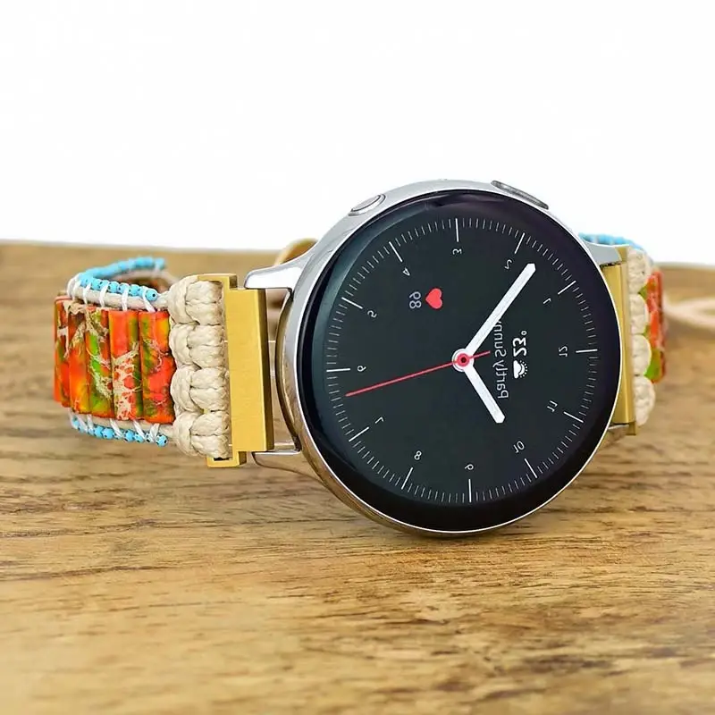 22mm 20mm Nylon Strap For Samsung Galaxy Watch 6/5/4/3 Huawei Watch 4/GT4-3-2 Pro Bohemian Braided Bracelet Amazfit GTR/GTS Band - Image 11