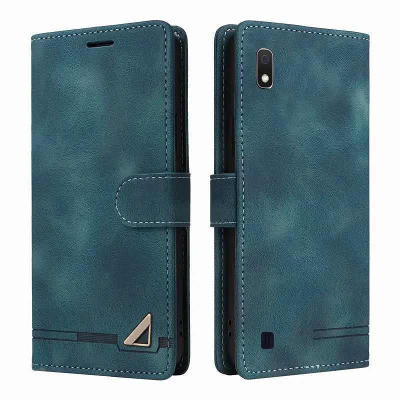 Per Samsung Galaxy A10 Custodia Flip Cover In Pelle Per Samsung M10 Custodie Per Telefoni Galaxy A10 Luxury Magentic Wallet Book Case