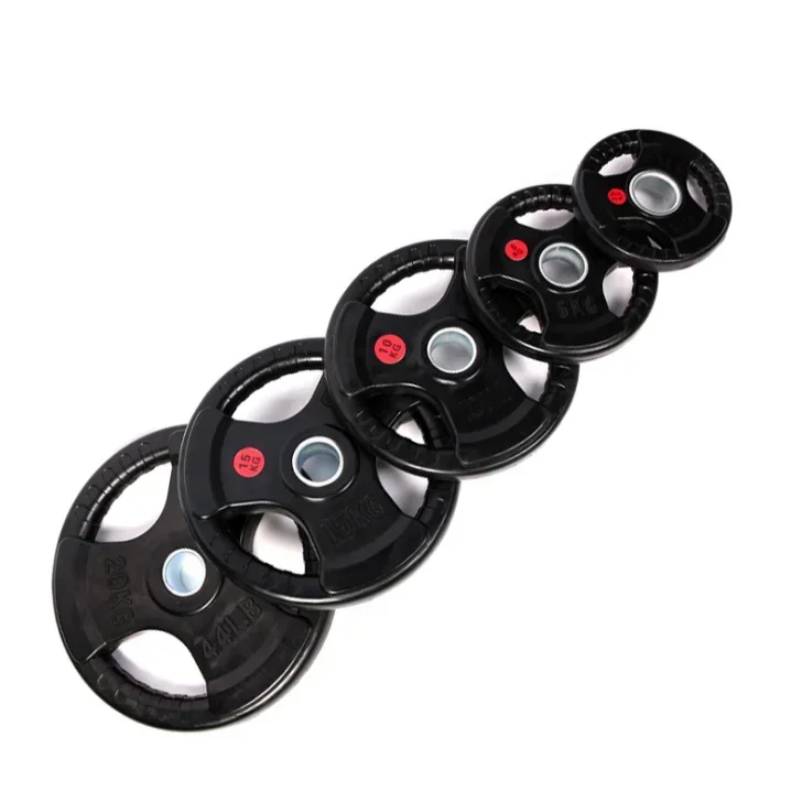 2-inch three-hole barbell piece sports fitness equipment accessories suitable for family Gymnasium