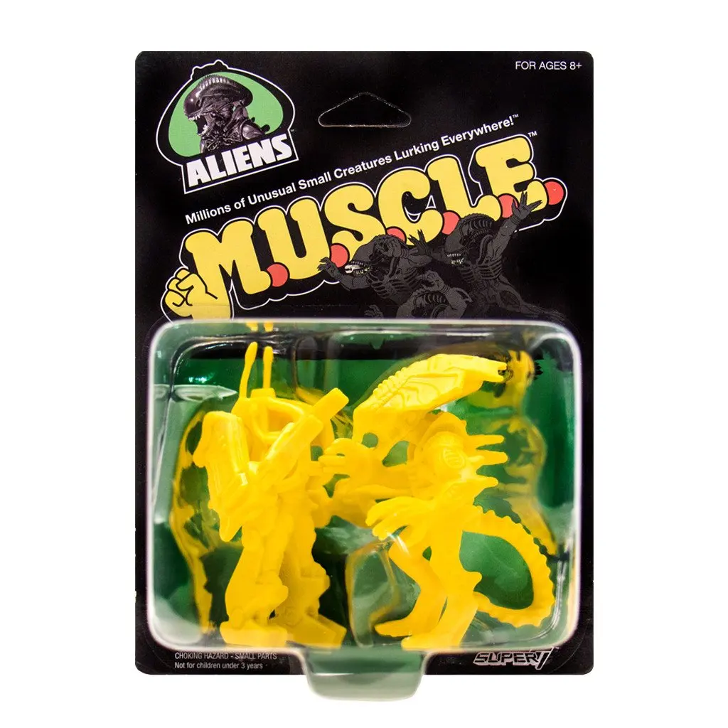 thumbnail image 1 of Super7 Aliens MUSCLE Sets Edición limitada Juguetes coleccionables clásicos Personaje alienígena de ciencia ficción Modelo de combate Figuras periféricas de película, 1 of 5