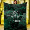 Portuguese Sporting Football Clubs Logo Children's Blanket for Winter Plaid Blankets Sofa Decoration Bed Throw Blankets & Throws 3