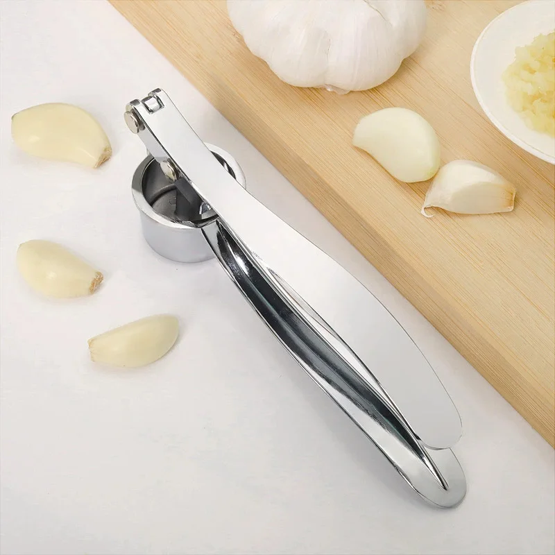 Stainless Garlic Press Nut Cracker - view 2