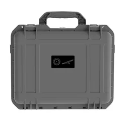 Universal Waterproof Carrying Case - Portable Protective Hard Shell with Custom Foam Inserts (Grey)