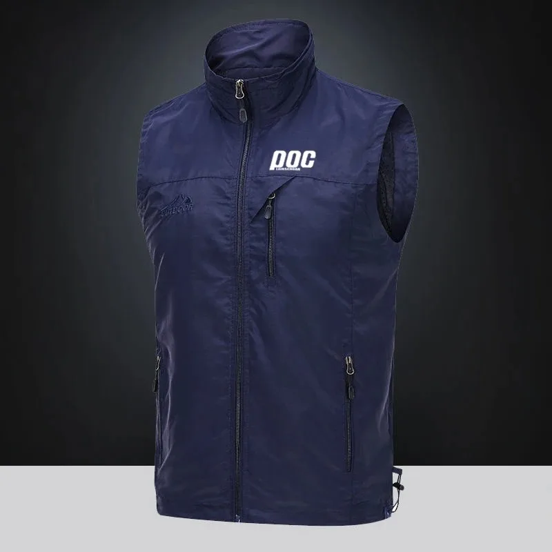 Men Downhill Vest Waterproof Jacket Mtb Mountain Riding Windproof Outdoor Sportswear