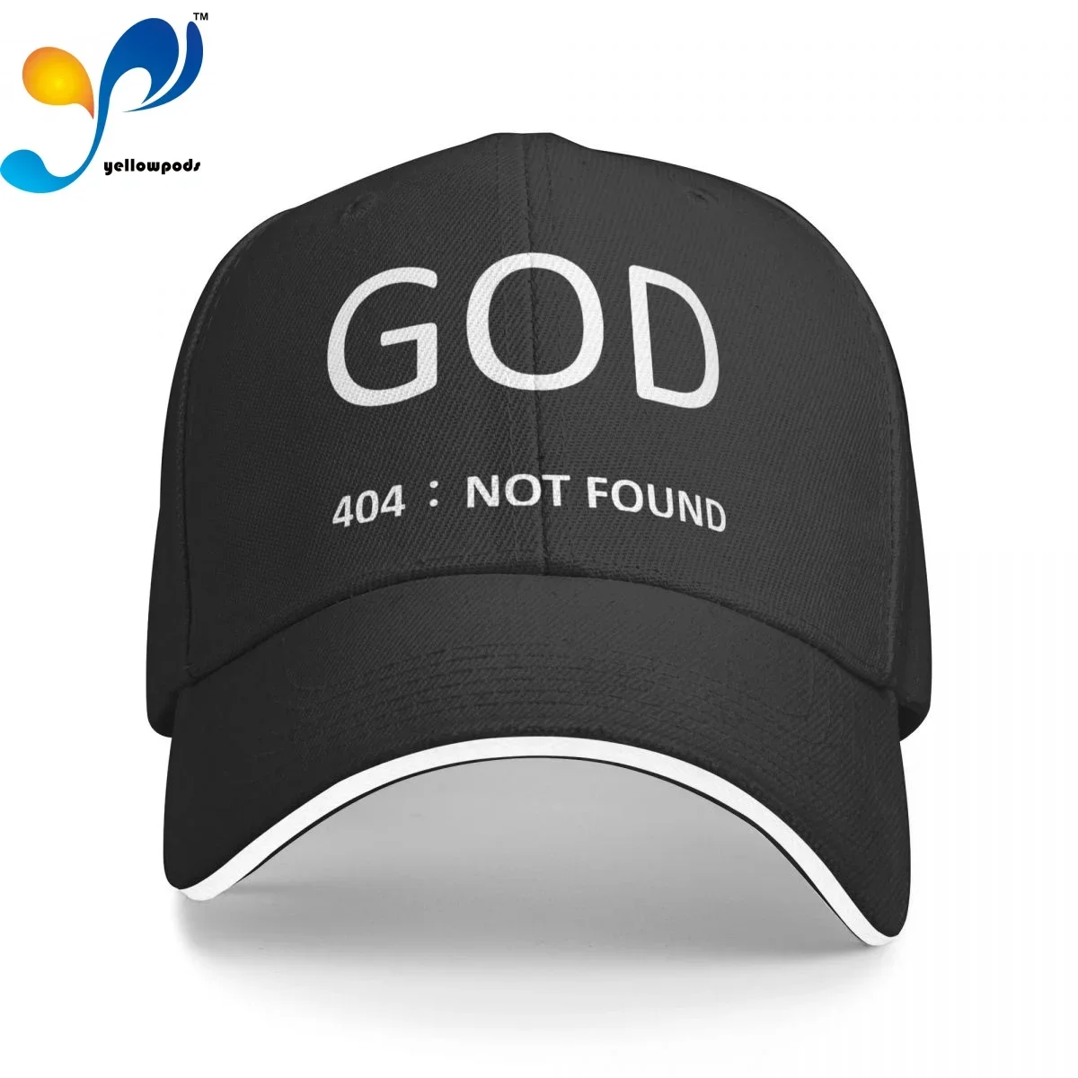 

GOD 404 NOT FOUND Atheism Religion Atheist Funny Humour Print Baseball Hat Unisex Baseball Caps Hats for Men and Women