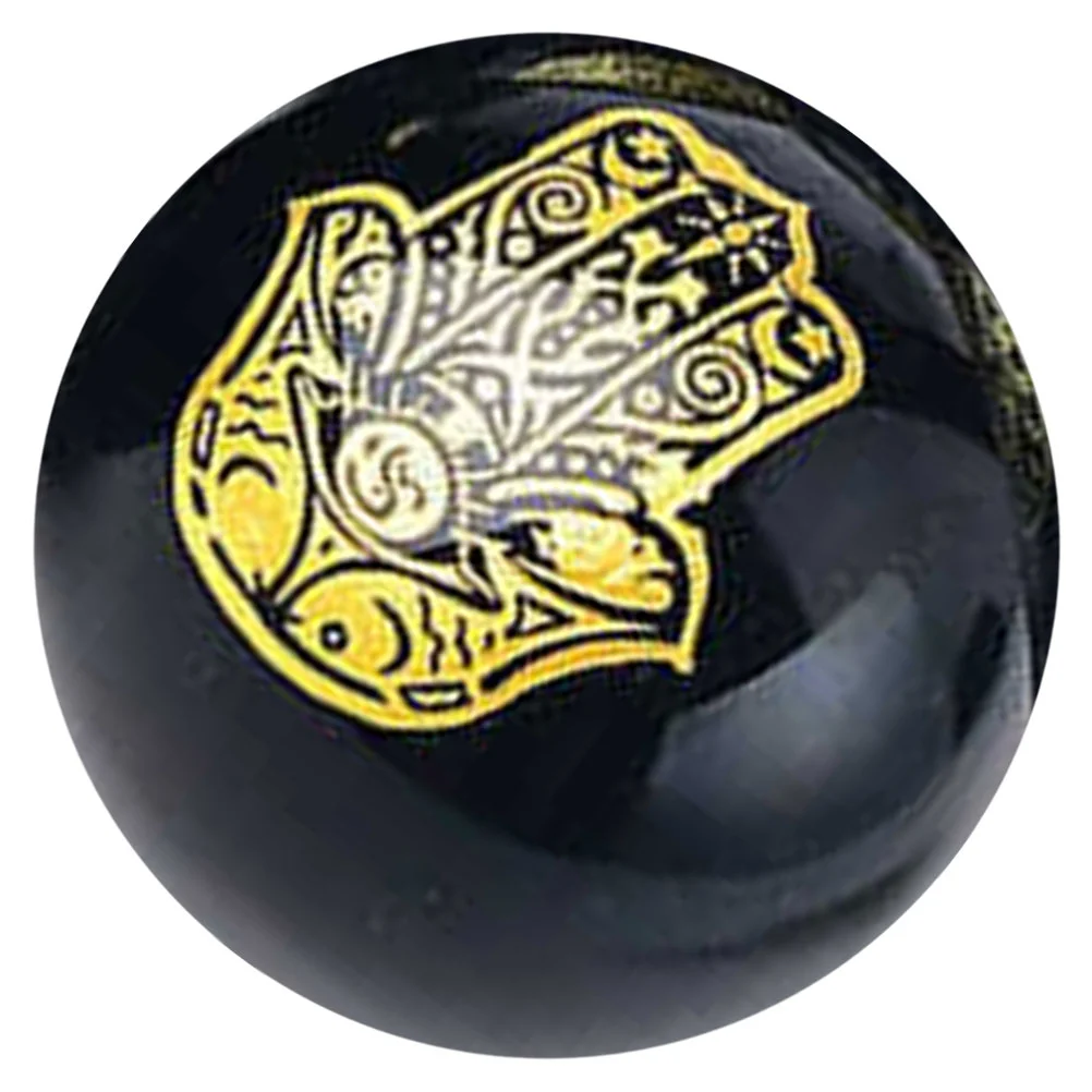 

Round Obsidian Ball Scene Layout Adorn Home Office Obsidian Ball Decoration