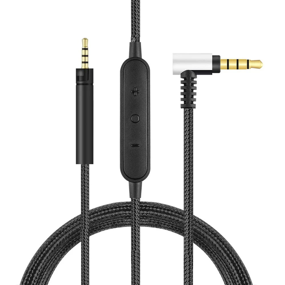 Ofc Nylon Intrecciato Aggiornamento Cavo Di Prolunga Di Ricambio Per Sennheiser Momentum 3.0 3 2.0 2 1.0 1 Hd1 Over On Cuffie Auricolari