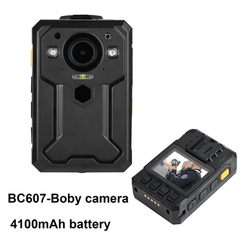 BC607 Body Worn Camera HD 1440P 4G WIFI GPS Live broadcast in real time, Intercom function,IP67 waterproof 1