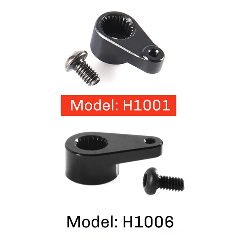FUFU RC Car Accessories, DIY Metal Steering Gear Arm Drift Car For AFRC Steering Gear