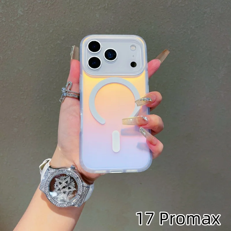 รูปสินค้า เคสเปลี่ยนสีแม่เหล็ก พระอาทิตย์ตกดิน สำหรับ iPhone 17 Pro Max