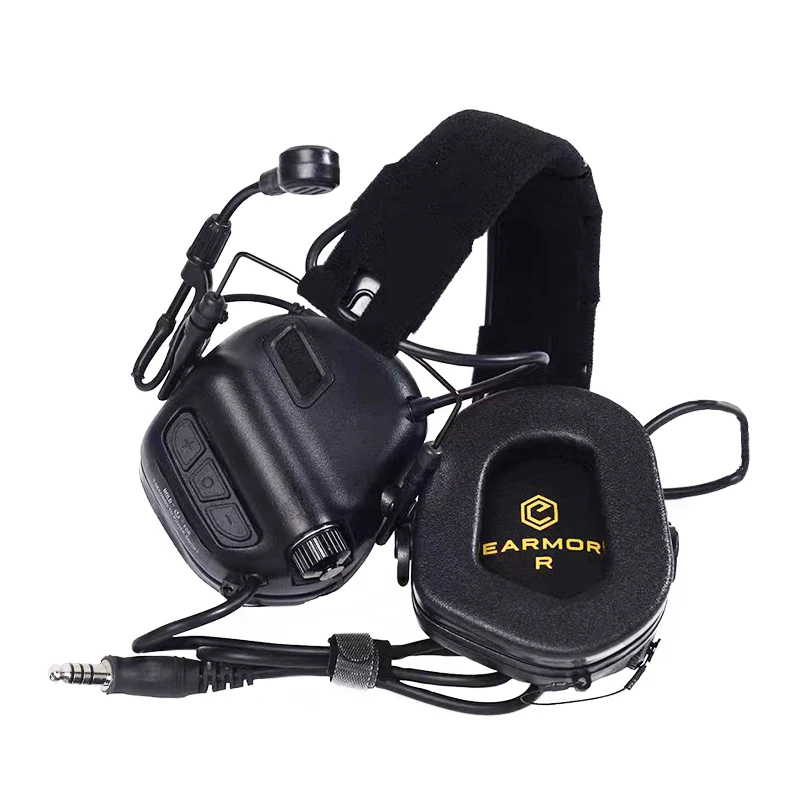 EARMOR-M32-Mark3 Tactical Headset, MilPro Shooting Earmuffs, Military Standard, MIL-STD-416 Electronic Hearing Protectors