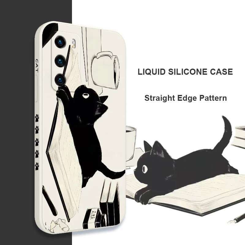 Naughty Cat Design Protective Phone Case