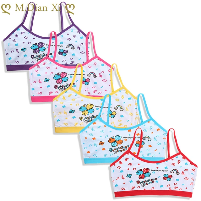 Lace Cotton Young Girls Training Bra Kids Vest Teens Teenage Underwear  Children Bras for 8 9 10 11 12 13 14 years old - AliExpress