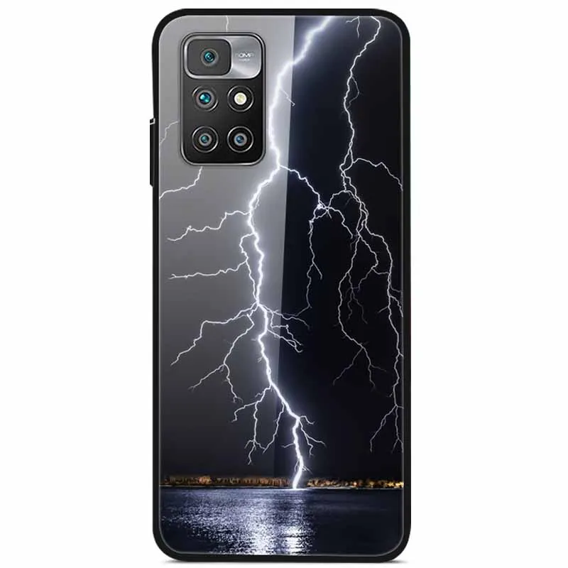 Space Starry Tempered Glass Phone Case - Durable Protective Cover