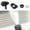1/2/3/4m car spray nozzle connection pipe rubber spray pipe windshield washer black spray component set 4