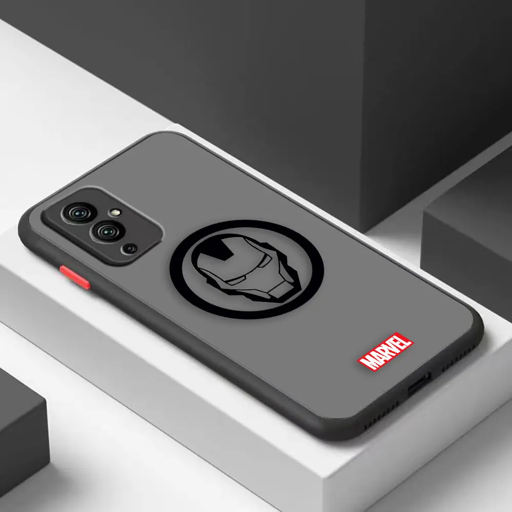 thumbnail image 1 of Funda mate para Oneplus 10 9 8T 8 7 7T 6 6T 5T PRO NORD CE 2 N10 N100 5G Funda Coque Capa Shell Marvel Logo Lron Spider-Aan, 1 of 5