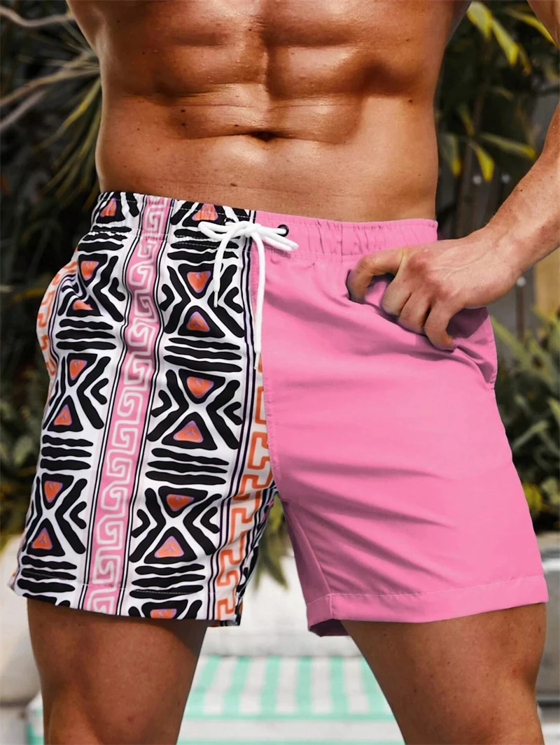 Summer Hawaiian Vacation Party Casual Beach Shorts Men's 3D Printed Board Shorts Woman Kid Comfortable Quick Dry Swimming Trunks 3
