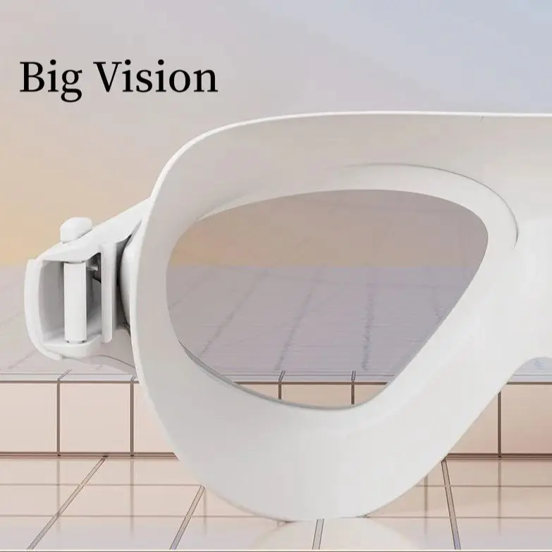 Swimming Goggles Waterproof Anti-fog HD Professional Men Women Large Frame Diving Goggles Ear Plugs Set 4