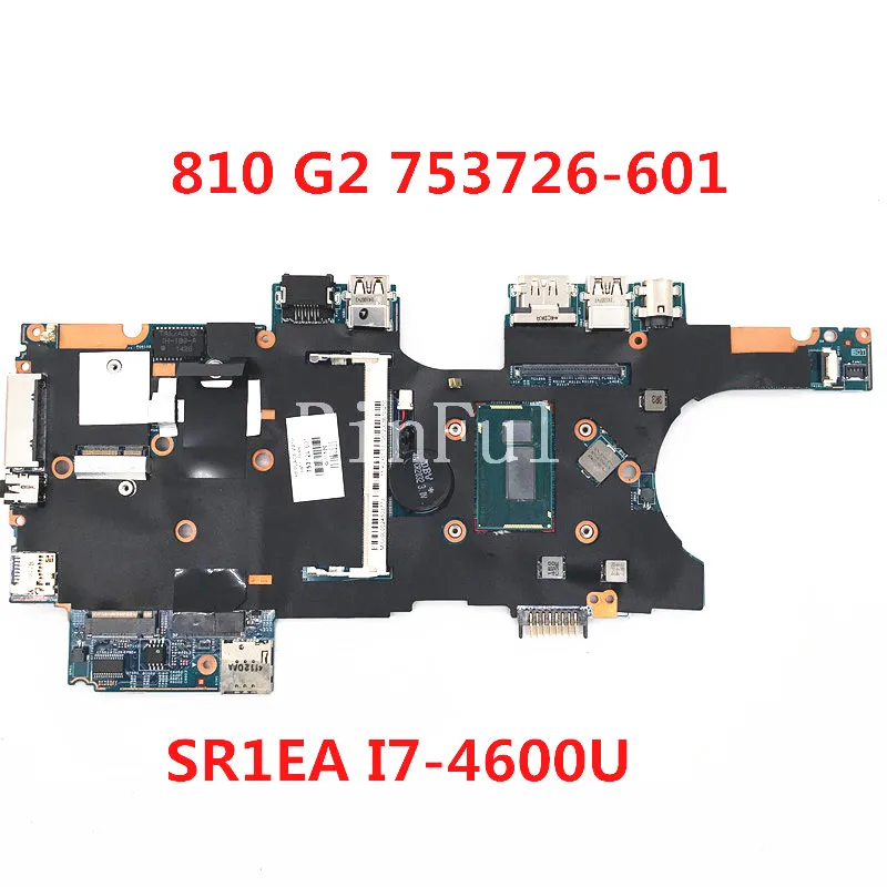 Материнская плата 753726-601 753726-501 753726-001 для EliteBook 810 G2 материнская ноутбука с