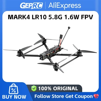 GEPRC MARK4 LR10 5.8G 1.6W 10 pollici Freestyle Per GEP-BLS60A-4IN1 ESC EM3115 900KV Motori FPV Racing Droni