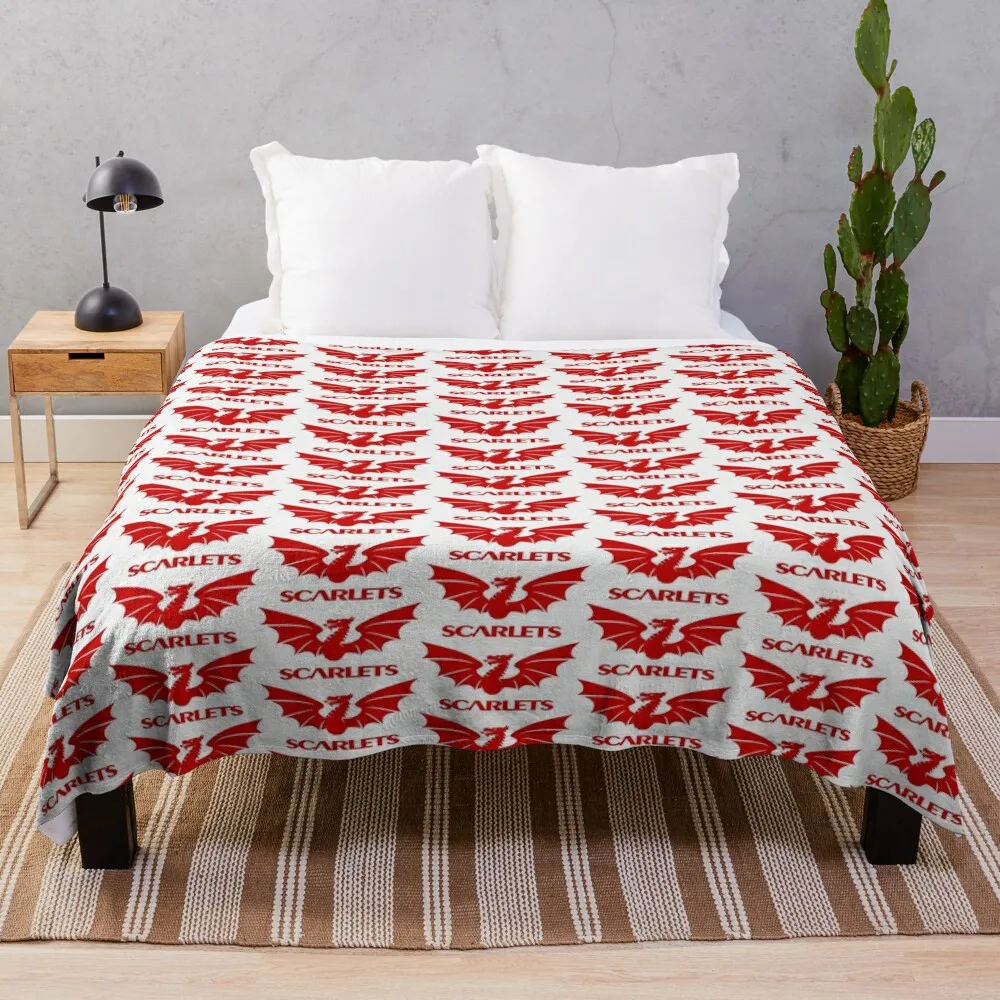 

Scarlets Icon Throw Blanket Soft Big Luxury St Blankets