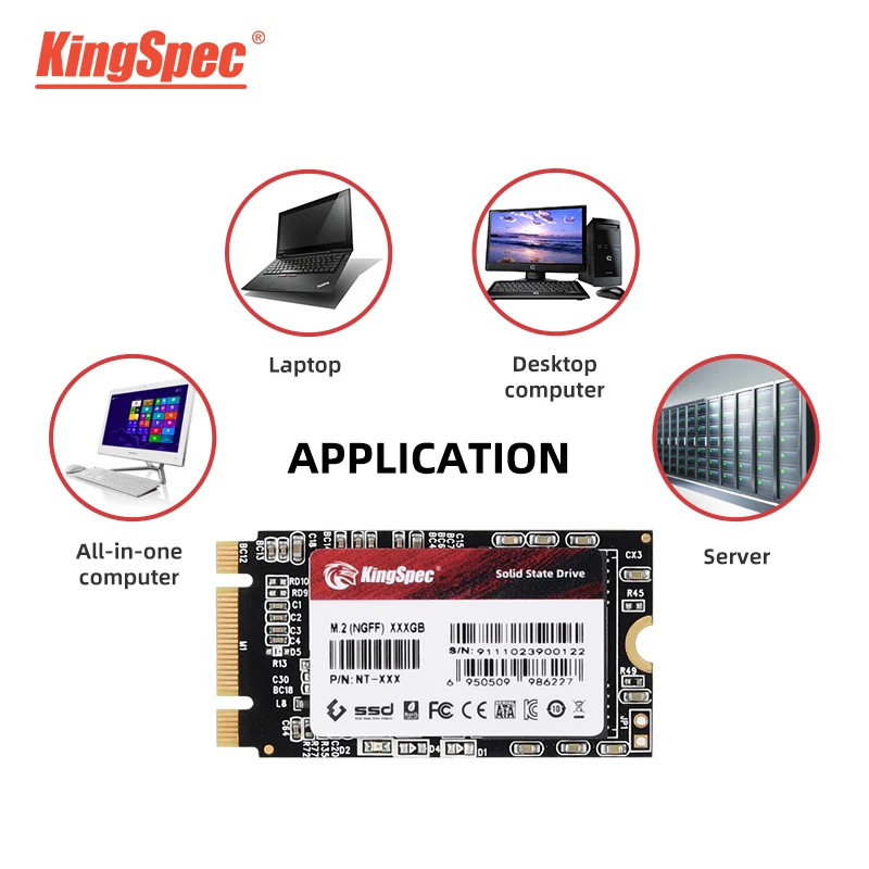 KingSpec SSD M2 SATA SSD 120GB SSD 240 gb Hard Drive M.2 NGFF SATA SSD 1tb internal hard disk M.2 2242 hdd for Desktop Laptop