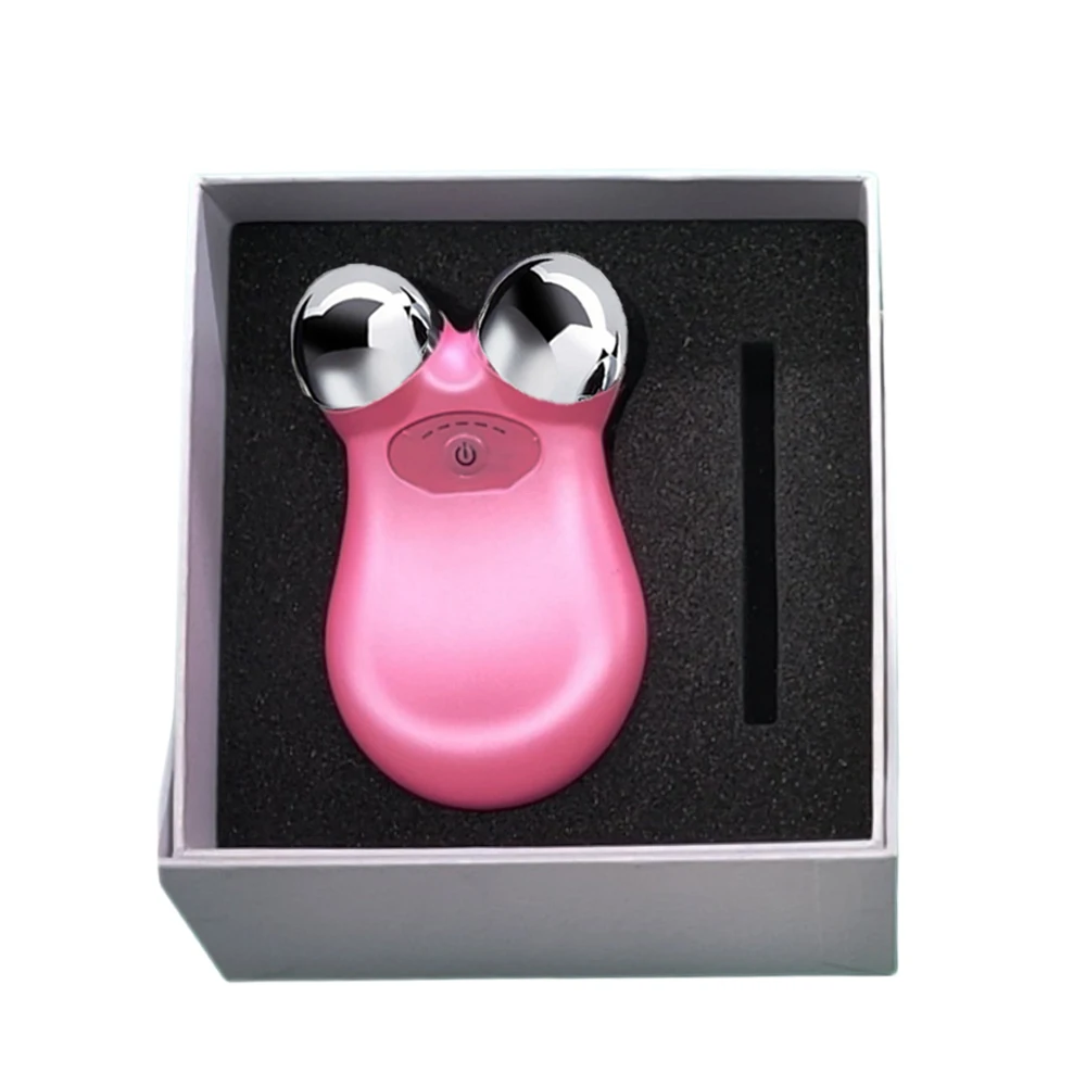 EMS Face Lift Microcurrent Facial Massager Roller Anti